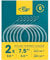 SF Vorfach aus Nylon, vorgebundene Schlaufen, zum Fliegenfischen, Forellenvorfach, Vorfachschnur, 2,3 m-2X, 6 Stück