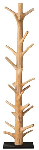 Riess Ambiente Massiver Garderobenständer Tree Nature 170cm Natur Holz Kleiderständer Garderobe Flur Kleiderhaken aus Massivholz