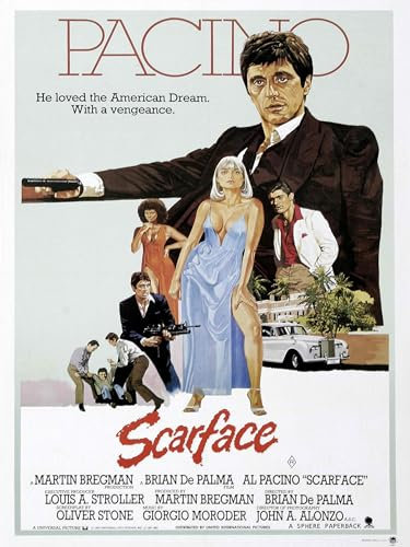 Scarface Al Pacino Poster 30 x 40 cm