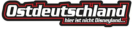 Aufkleber Ostdeutschland Sprüche Spruch für aussen wetterfest