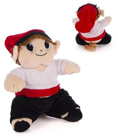 ROCKING GIFTS Dekorative Figur Pl¸sch Caganer Polyester 23 cm