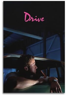 Krem Drive Poster Wandkunst Leinwand Geschenk für Freund Schlafzimmer Wohnzimmer Dekor Moderne Ästhetik 30 x 45 cm Unrahmen-Stil
