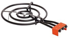 Quemador de gas triple Ø700mm para paelleras de Ø360mm a Ø900mm