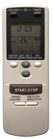 1 Mando a Distancia Universal for Aire Acondicionado Fujitsu AR-BB1 AR-BB2 AR-BB9 AR-DB3 AR-DB4 AR-DB5 AR-DB7 AR-HG1 AR-JW2