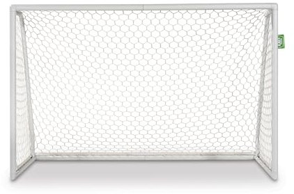 EXIT Scala Aluminium-Fußballtor - Leichtgewicht - Sehr Stabil - Hochwertiges Rostfreies Aluminium - Professionelles Fußballtor - Für den Garten - Trainiere Deine Fußballfertigkeiten - 180x120cm - Weiß