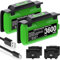 HEYLICOOL High Capacity 3600mWh Rechargeable Battery Packs for Xbox One/Xbox Series X|S, Play and Charge Kit for Xbox Controller Charging Dock Replacement Battery for Xbox Series X & S/Xbox One
