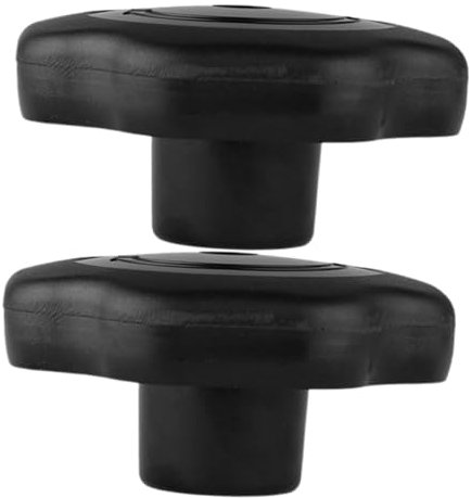 TOKIDNY 2 Pcs Pressure Cooker Knob Pan Lid Handles Explosion Proof Knobs Pot Lid Knob Pot Lid Replacement Knob Pressure Cooker Replacement Stove Knobs Pressure Pot Handle Plastic Black