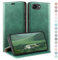 HUOUH for iPhone 16e 6.1 Wallet case with RFID Blocking PU Leather,Flip Folio Book covers,Credit Card Holder Shockproof Phone case Women Men for Apple 16e case Sea Green