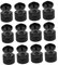 40 Pièces Bouchon De Bouteille d'eau De Sport Couvercles De Bouteilles Sportif Bouchons De Bouteilles Remplacement du Couvercle De La Bouteille d'eau Plastique Noir