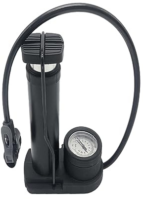 TOYANDONA Mini-portable Bike Foot Pedal Tire Pump High Pressure Air Inflator for Bicycle Riding Accessories for Home Use and Outdoor Adventures