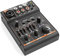 Power Dynamics PDM-D301 mixer de 3 canales, 1 canal estereo y 1 canal de micrófono, mesa de mezclas con USB para Pc con interface de audio integrada, ecualizador de 2 bandas, alimentación phantom