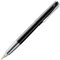 Lamy studio pianoblack Füller – universeller Füllfederhalter in elegantem Gehäuse aus Ganzmetall – 14 kt. Goldfeder, partiell platiniert & in Strichbreite EF – inkl. Tintenpatrone T 10 blau