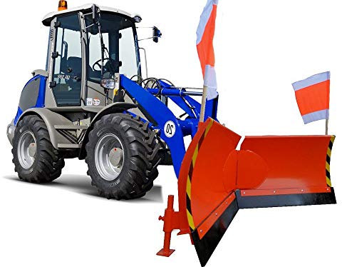 Vario Schneeschild Orange Euro-Aufnahme Breite 250cm Verstellung hydraulisch 7-Fach