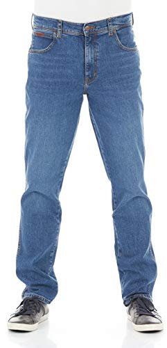 Wrangler Herren Jeans Texas Slim Fit Jeanshose, Game On ,31W / 32L