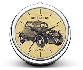 KIESENBERG Design Tischuhr Geschenk für 500 Topolino Oldtimer Fan Uhr T-6458