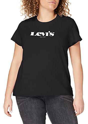 Levi's The Perfect Tee, Camiseta Mujer, Modern Vintage - Caviar, XS