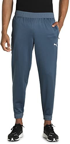 PUMA Train FIT PWRFLEECE Trainingshose Herren blau/schwarz, L