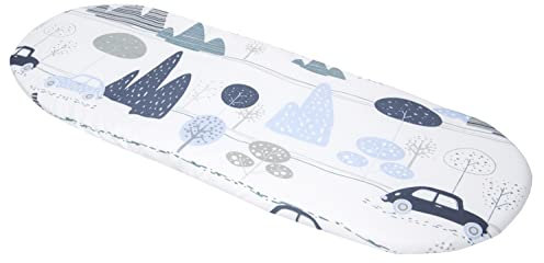 Medi Partners Baby Spannbettlaken Kinderwagen Laken 86x40 Bettlaken Stubenwagen - 100% Baumwolle Fitted Sheet für Beistellbett Babybett Bezug (Retro Cars)