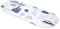 Medi Partners Baby Spannbettlaken Kinderwagen Laken 86x40 Bettlaken Stubenwagen - 100% Baumwolle Fitted Sheet für Beistellbett Babybett Bezug (Retro Cars)