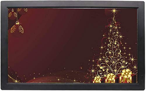 18,5-Zoll-Digital-Fotorahmen, Elektronisches Multifunktions-Fotoalbum, Hd-Werbeplayer, Produkt-Videoplayer Mit Fernbedienung (Schwarz)