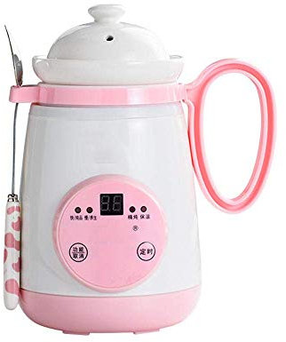 Electric Cup Electric stew Health Cup Health Flower Tea hot Milk Office Electric Kettle@Pink Present