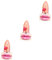 minkissy 3stücke Lippenstift Mit Temperaturwechsel Feuchtigkeitsspendender Gelee Lippenstift Mit Echter Blume Und Goldflocken Zitronen-duft Für Geschmeidige Lippenpflege Und Unterwegs