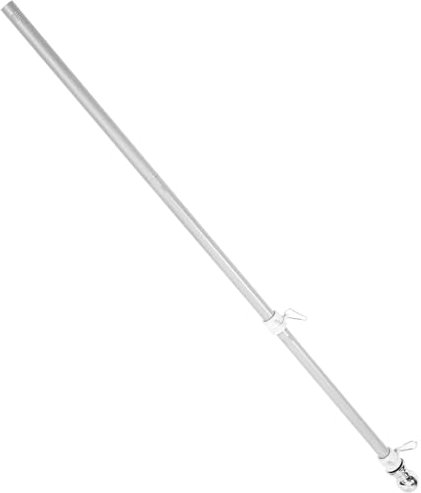 NUOBESTY Flag Pole Stand Flag Garden Stand Stainless Steel Pole Metal Outdoor Display Rack