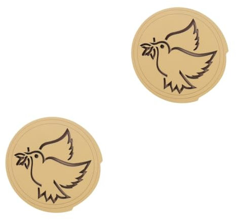 SAFIGLE 2stücke Akustikgitarre Schalllochabdeckung Aus Effektive Rückkopplungssteuerung Standardgröße Einzigartiges Design Langlebig Für Profis Und Hobbyisten Geeignet