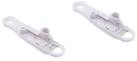 Alipis 2stücke Multifunktionaler Tragbarer Bohnen- Und Stielentferner Für Küche Einfaches Und Effizientes Schneiden Von Grünen Bohnen Weiß