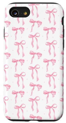 iPhone SE (2020) / 7 / 8 PINK BOWS GIRL Case
