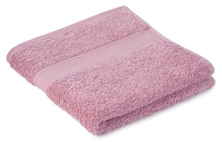 liebling Handtuch, 100% hochwertige Baumwolle, Serie Miami, 50 x 100 cm, waschbar & trocknergeeignet, Farbe: Altrosa