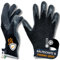 Gardazon Arbeitshandschuhe Winter thermo Griff – Größe 9, 1 Paar - Atmungsaktiv Winterarbeitshandschuhe Latexbeschichtet Schutzhandschuhe wärmeisolierend, Polyester-Frottee, höchste Kältebeständigkeit
