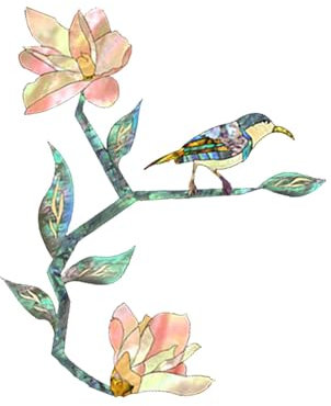 Gitarrenaufkleber, Aufkleber für Gitarre, Magnolia Inlay Aufkleber Aufkleber, Bass-, Gitarrenbrett-Aufkleber, Inlay-Aufkleber für Gitarrenkopfplatte, Musikinstrumenten-ationen