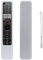 Silicone Remote Case Protective Cover Sleeve for Sony RMF TX500U TX500P TX500E TX600U TX600E TX600C TX621E TX621U TX520U TX520P Series TV Remote Anti-Slip Soft Skin Protector with Lanyard (White)
