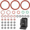 Ancable Juego de 39 juntas tóricas, juego de mantenimiento, anillo de sellado compatible con cafeteras automáticas DeLonghi ESAM/ECAM/ETAM, para unidad de preparación termobloque, accesorios para