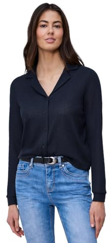 Street One Damen 3230019 Langarm Jacke mit V-Neck (1er Pack)