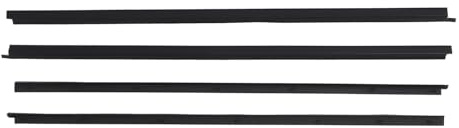 Bande d'étanchéité décorative pour porte et fenêtre de voiture, 4 pièces, étanche, coupe-vent, noire, 80821 01G00, pour D21 série 1985 à 1997