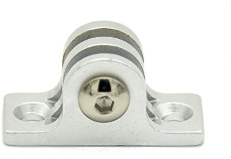 Protastic Support à vis en Aluminium pour GoPro, Xiaomi, SJCAM et Autres caméras d'action – Se visse sur Une Surface Plane, idéal pour Les Skateboards.