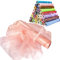 Time to Sparkle 29CM X 26M Organza Rolle Weich Schiere Stoff Hochzeit Party Geschenke(Peach Schnapps)