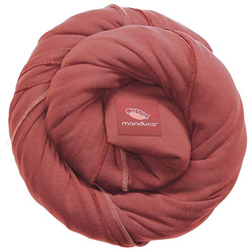 manduca Sling - Babytragetuch - Elastische Babytrage für Neugeborene von der Geburt bis zu 15 kg - Bio-Baumwolle - GOTS zertifiziert