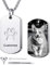 MeMeDIY Personalisierte Pfote Drucken Hundemarke Anhänger Urne Asche Halskette Gravur Foto/Name Für Frauen Männer Mädchen Haustier Hund Katze Denkmal Schmuck Andenken Einäscherung Trichter Kit