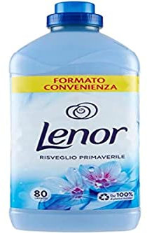 Lenor Suavizante Lavadora Concentrado, 80 Lavados, Despertar Primaveral, Perfuma Cada Noche hasta una Semana