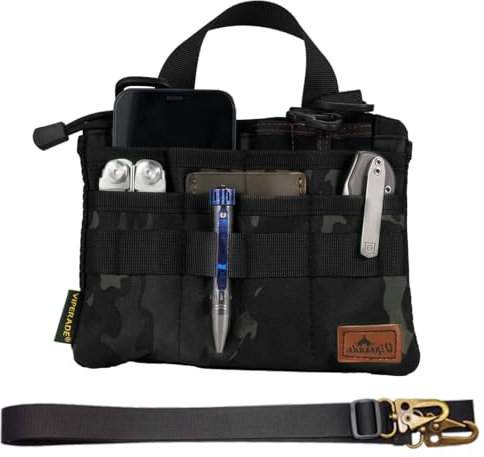 VIPERADE VE5 Nylon Outdoor Unterarm Pack Taschen Umhängetasche, Mehrzweck Männer/Frauen Tragbare Sicherheitstasche für Männer