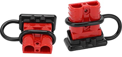 Prise de déconnexion à connexion rapide de la batterie, kit de connecteur de treuil efficace 50A 12-36VDC durable pour les onduleurs