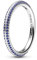 PANDORA ME Blue Pavé Ring Größe 56 aus Sterling-Silber mit künstlichen Kristallen, Ausschließlich Kompatibel ME, 199679C03-56