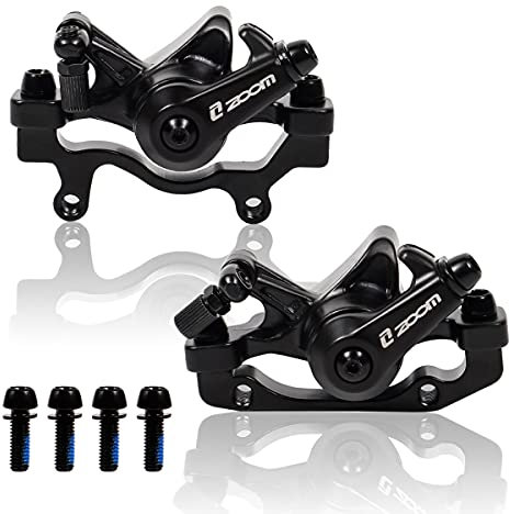 Chooee Freins à Disque Mécaniques,Étrier De Frein Avant/Frein Arrière pour VTT BMX Vélo de Route 1 Paire
