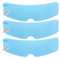 X AUTOHAUX 3pcs 9.65x2.87 Motorcycle Helmet Rain Proof Film Universal Shield