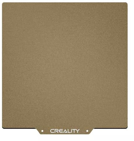 Creality Offiziell Texturiert PEI Druckplatte 235x235mm für Creality Ender 3/ Ender 3 Pro/Ender 3 V2/ Ender 3 S1/ Ender 3 Neo/Voxelab Aquila 3D Drucker, PEI Sheet Magnetisch Spring Steel