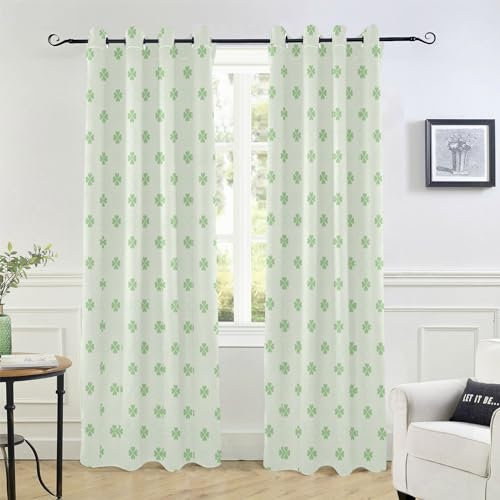 St Day Four Blackout Curtains for Bedroom 84 inches Window Curtains for Bedroom Blackout Blinds Bay Window Curtains Decor Cortinas para Dividir Habitacion