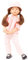 Götz 2466189 Happy Kidz Ella - 50 cm große Multigelenk-Stehpuppe mit braunen Haaren und steingrauen Augen - 9-teiliges Set